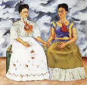 Frida Kahlo The two Frida-s oil